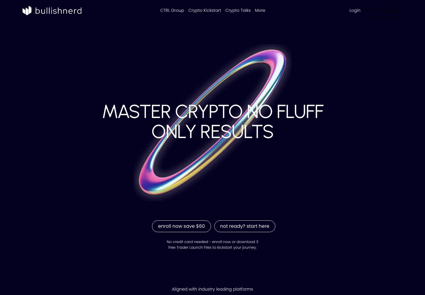 Bullish Nerd — website preview