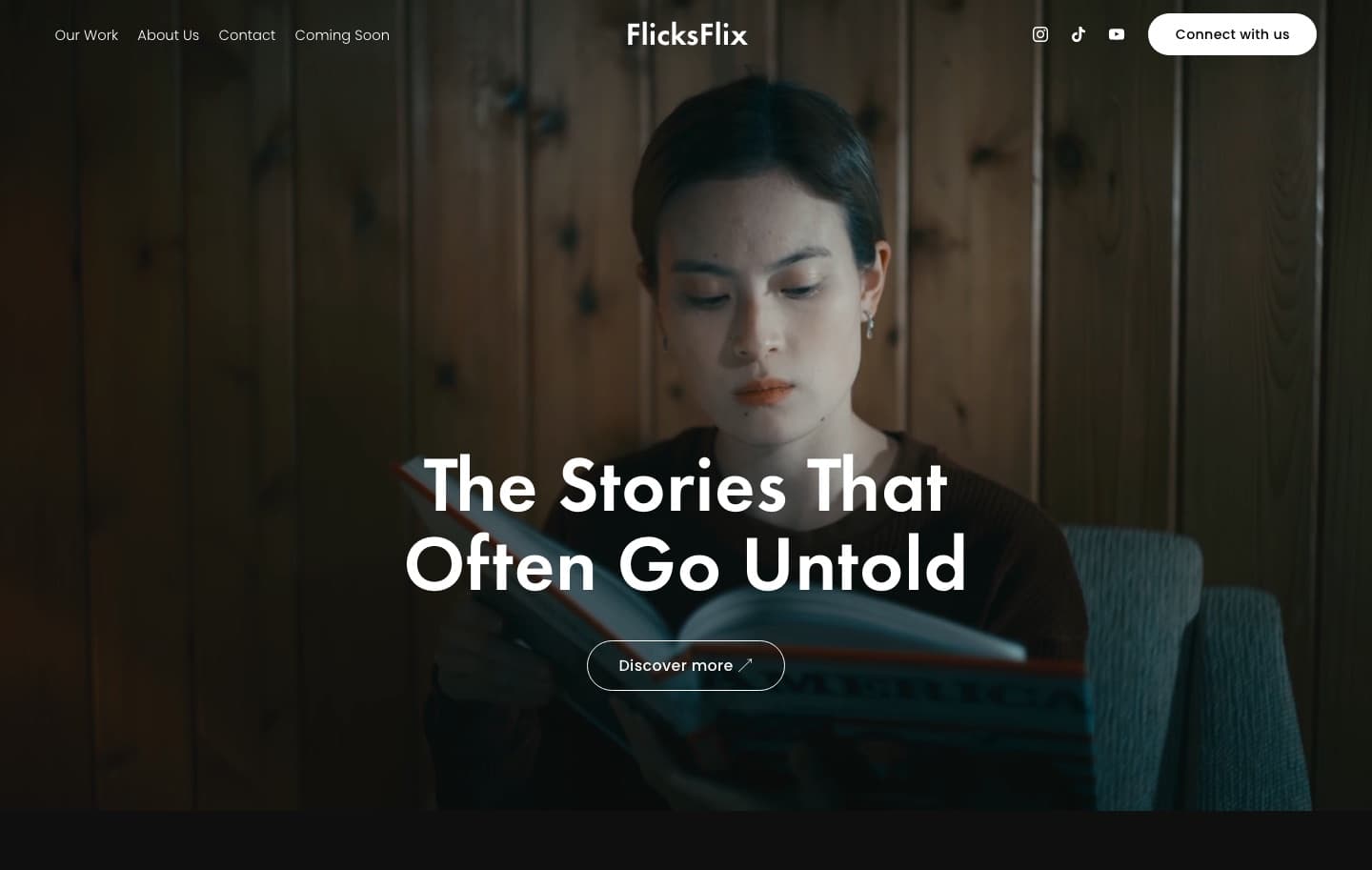 FlicksFlix — website preview